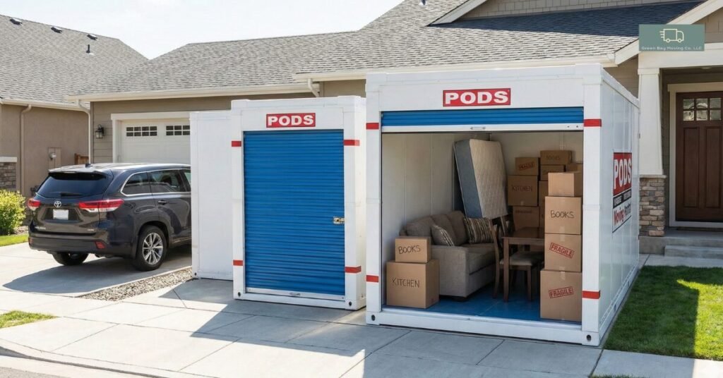  Pods Moving Containers