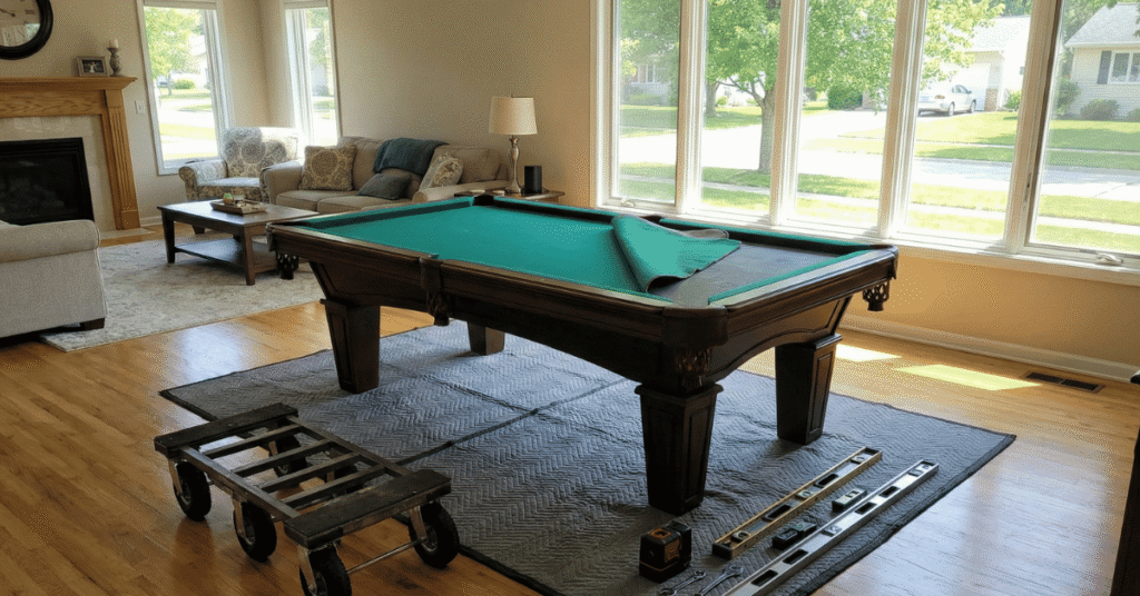 Pool Table Moving and Setup in Green Bay Area