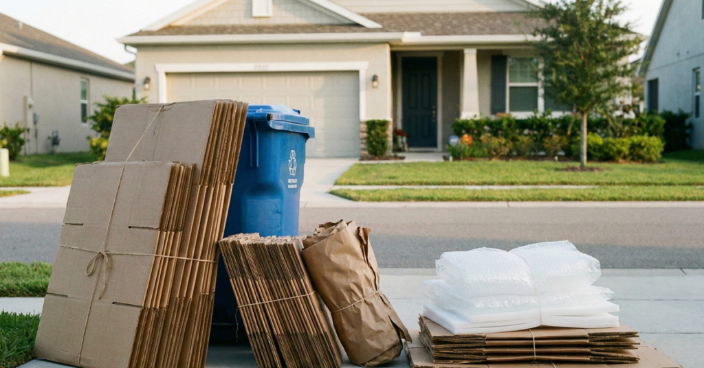 Post Move Junk Cardboard Easy Disposal Options