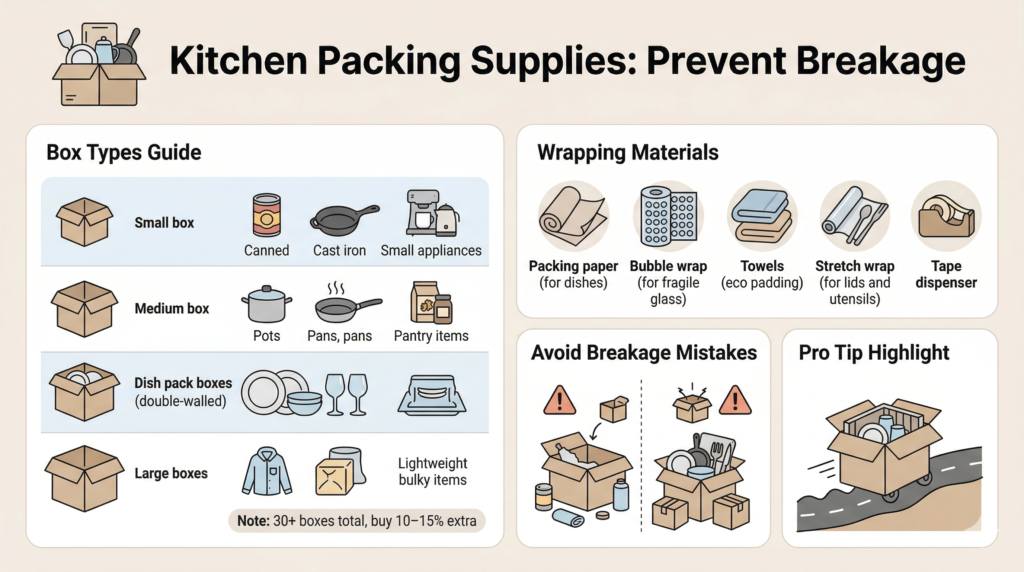Packing a Kitchen