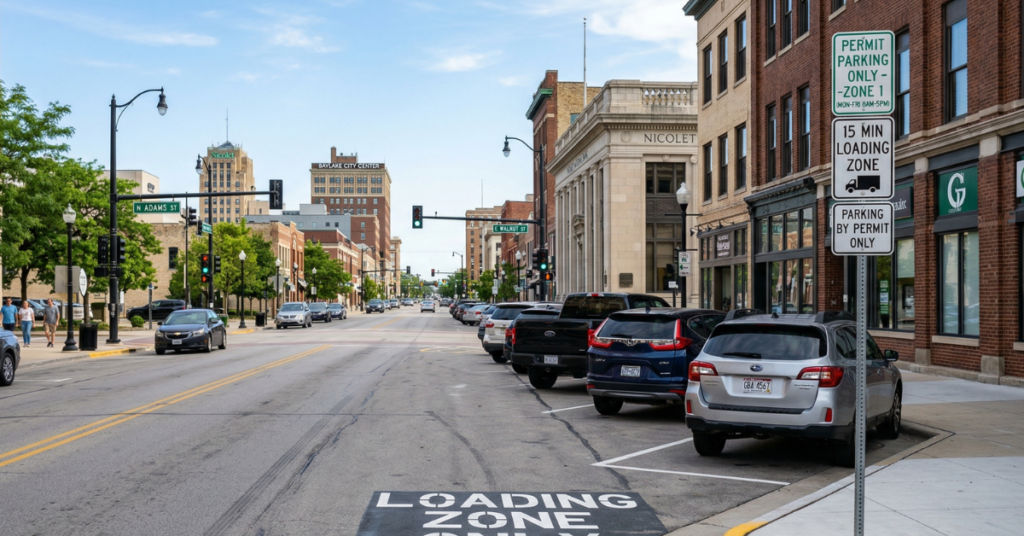 Parking, Permits & Load Zones in Green Bay