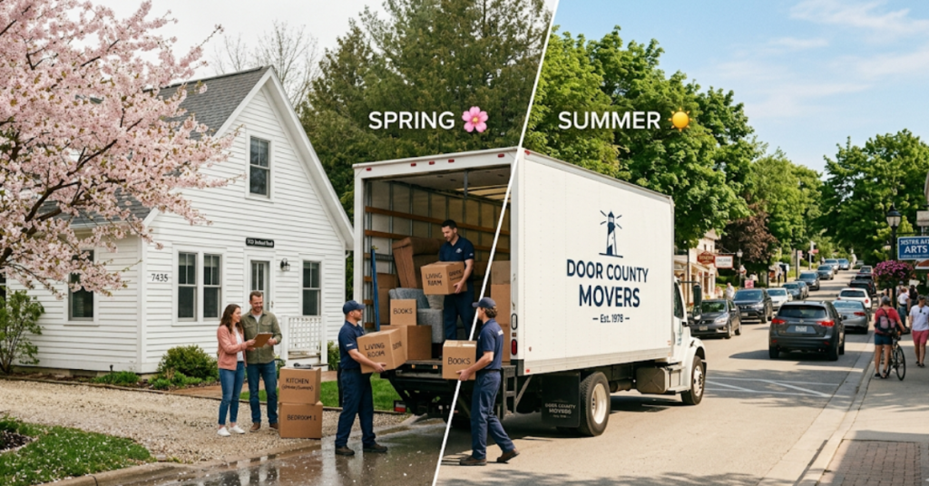 Spring And Summer Moving Calendar For Door County In 2026